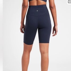 Athleta Navy Bike Shorts